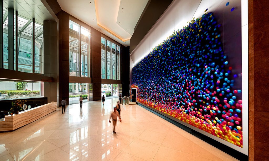 Republic Plaza exterior in Singapore CBD